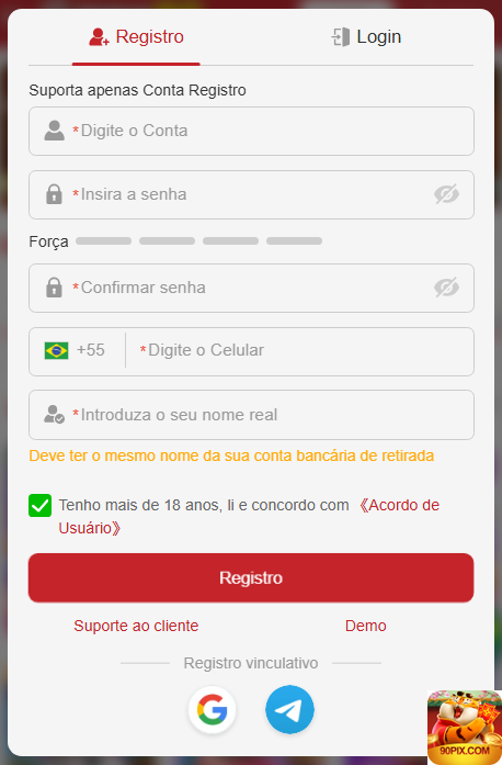 Experiência de Jogos 90pix.com
